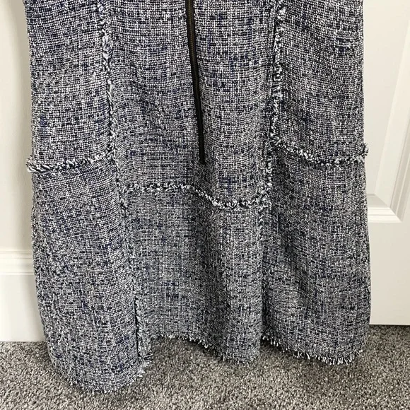 Banana republic shift dress blue Chanel style size 6 - Picture 8 of 8